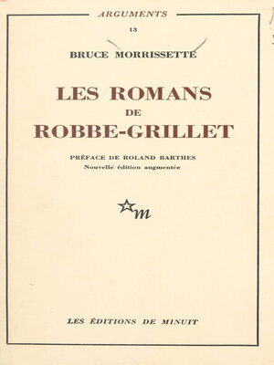 cover image of Les romans de Robbe-Grillet
